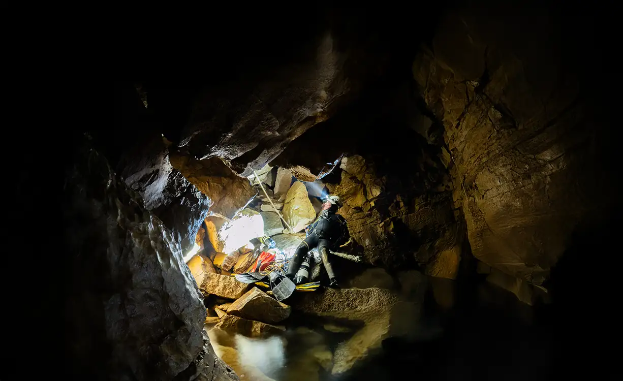 Trémie de l'inter-siphon de Crégols