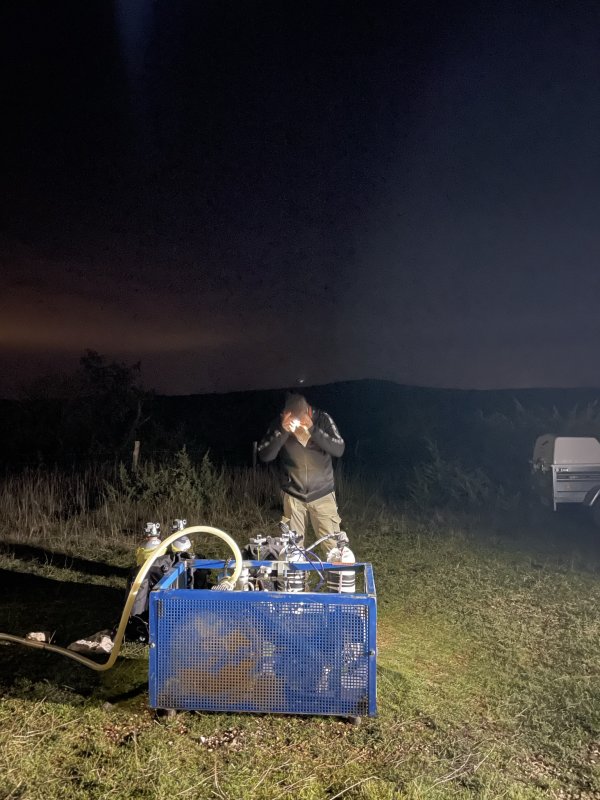 Gonflage des blocs de nuit